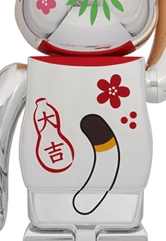 BE@RBRICK - BE@RBRICK 招き猫 ペコちゃん 福 銀メッキ  100％ &amp; 400％ MEDICOM TOY OFFICIAL BLOG（メディコム・トイ オフィシャル